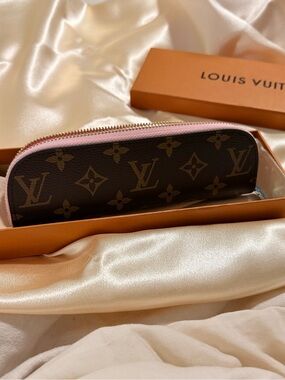 Louis Vuitton Pink- trim Eyeglass Case